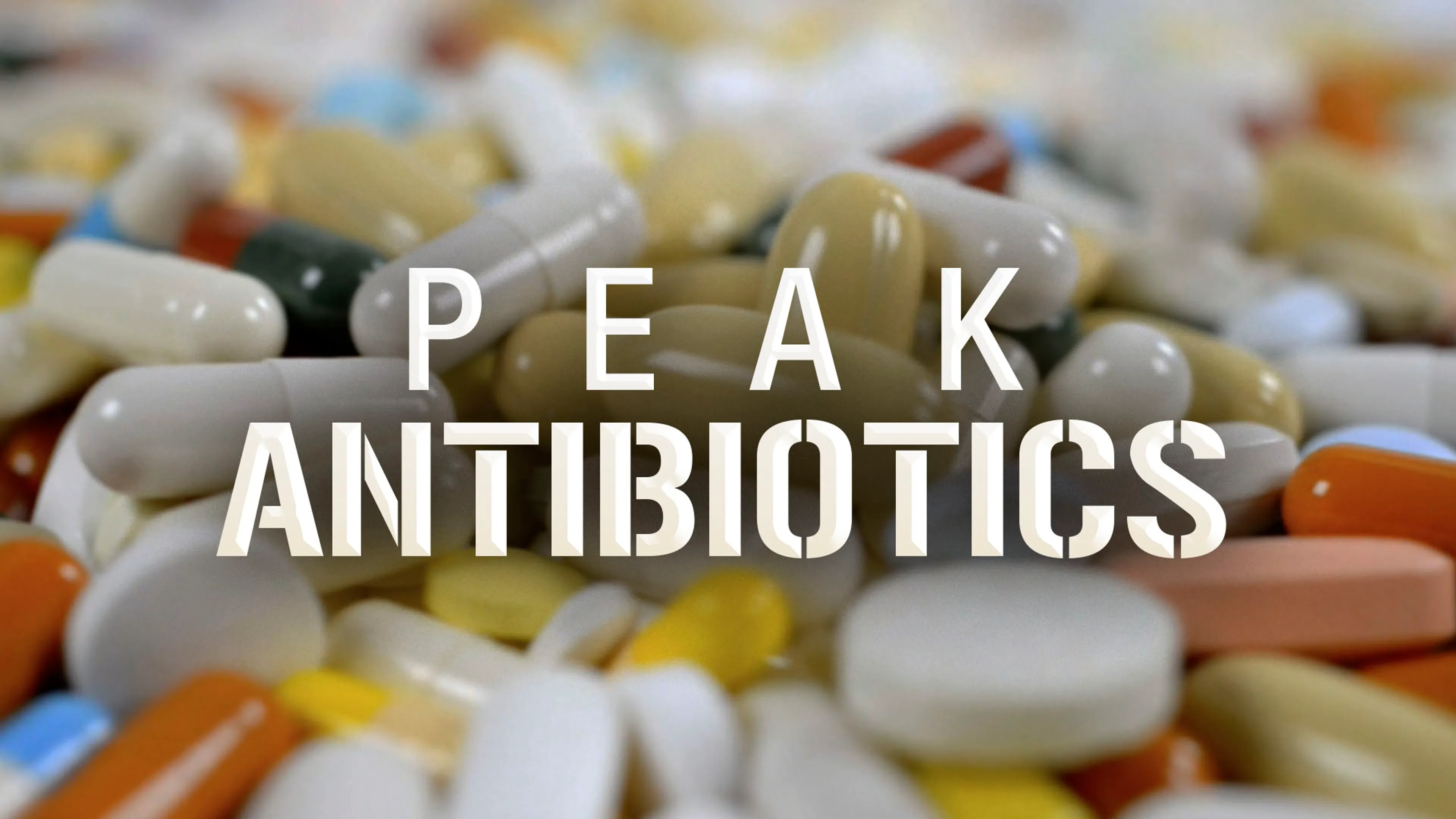 Peak Antibiotics poster